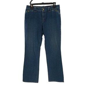 Ralph Lauren Jeans Blue Denim Vintage Straight Leg Womens Size 6
